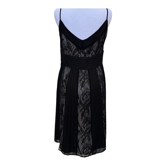 LOFT 8P Black Lace Midi Dress - Picture 10 of 12